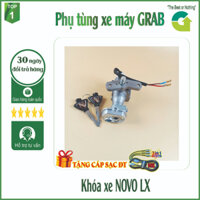 [Tặng Dây Cáp Sạc Điện Thoại]Bộ ổ khóa xe NOUVO LX - khóa xe chống trộm [ HÀNG CHẤT LƯỢNG ] loại 2 cạnh