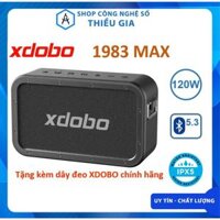 [TẶNG DÂY ĐEO] Loa Bluetooth Xdobo 1983 Max Công suất 120W, thiết kế như Tronsmart Force Max