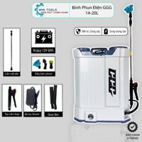 [TẶNG ĐẦY ĐỦ PHỤ KIỆN] BÌNH PHUN, BÌNH XỊT THUỐC SÂU CHÍNH HÃNG GGG. DUNG TÍCH 14L, 16L, 20L. Bảo hành 6 tháng