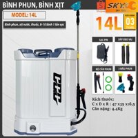 [TẶNG ĐẦY ĐỦ PHỤ KIỆN] BÌNH PHUN, BÌNH XỊT THUỐC SÂU CHÍNH HÃNG GGG. DUNG TÍCH 14L, 16L, 20L, ÁP LỰC SIÊU MẠNH