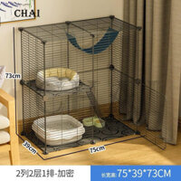 Tặng Dây Rút , Cầu Thang , Búa Gỗ  Combo Chuồng Mèo 2 tầng - kích thước : 72 x 37 x 72 cm.( 2x2x1) FFAP