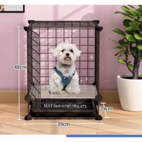 Tặng Dây Rút Combo Chuồng/Lồng/Quây Lưới Sắt Lắp Ghép Bọ , Mèo , Chó nhỏ ( nhiều kích thước )