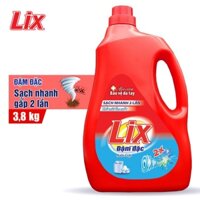 [Tặng DD sát khuẩn tay ON1] Nước Giặt LIX Đậm Đặc 3,8 kg