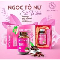 [TẶNG DDVS]Viên Uống Ngọc Tố Nữ STT White - Cân Bằng Nội Tiết Tố Nữ 30 Viên