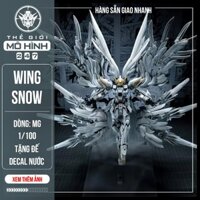 (Tặng đế + Decal nước) Mô Hình Lắp Ráp MG Daban 8827 Wing Snow White Prelude 1/100