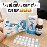 Tăng đề kháng Anaferon Nga chim cánh cụt cho bé(siro) - Hello Kids