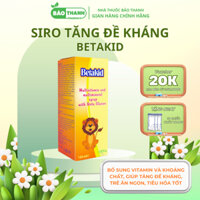 Tăng Đề Kháng Betakid, Bổ Sung BetaGlucan, Vitamin Và Khoáng Chất Thiết Yếu Cho Cơ Thể, Lọ 150ml