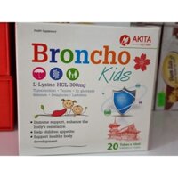tăng đề kháng cho trẻ Broncho kids