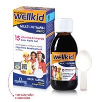 Tăng đề kháng cho trẻ Vitabiotics Wellkid Multi-Vitamin Liquid (150ml)