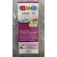 Tăng Đề Kháng PEDIAKID Immuno Fort Chai 125ml Giúp Bé Tăng Miễn Dịch Tự Nhiên