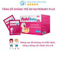 Tăng đề kháng trẻ em, giảm viêm hô hấp, tăng hấp thu, tạo cảm giác ăn ngon Nutri Baby Plus