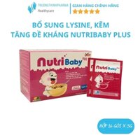 Tăng đề kháng trẻ em, giúp hạn chế viêm đường hô hấp NutriBaby Plus