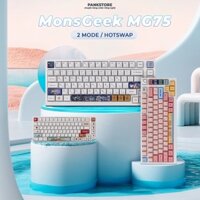 [TẶNG ĐỆM KÊ TAY] Bàn phím Monsgeek MG75 (Dual Mode / Hotswap 5 pin)