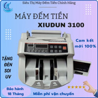 [Tặng Đèn Soi Tiền Giả] Máy đếm tiền Glory 3100  Giá rẻ, BH18 tháng, máy đếm số lượng, tách tờ, cộng dồn