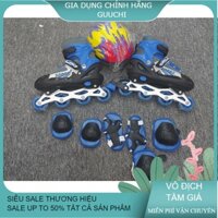 (Tặng đồ bảo hộ) Giày Patin trẻ em điều chỉnh size, patin kidsport, giày trượt bé trai bé gái