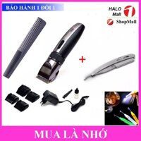 Tăng Đơ Hớt Tóc Gia Đình CODOL531 TẶNG Dao Cạo Râu + Lược + Lấy Ráy Tai Có Đèn - Tông Đơ Cắt Tóc Trẻ Em Lưỡi Cực Bén