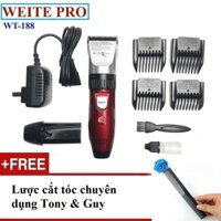 Tăng đơ hớt tóc hoạt động êm cắt bén WEITE WT-188 - Bảo hành 12 tháng-Mua tong do cat toc o dau