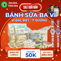 [Tặng Đồng Hồ] Bánh Sữa Ba Vì Ít Đường Đặc Biệt COBOVA Thơm Ngon Hảo Hạng Giàu Dinh Dưỡng Ba Vì MILK