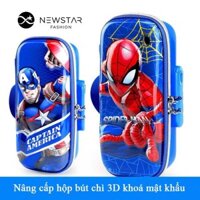 [TẶNG ĐỒNG HỒ]Hộp Bút Đa Năng In Hoạt Hình xinh xắn, Hộp bút học sinh có khoá mật khẩu hàng độc(Ảnh Thật)