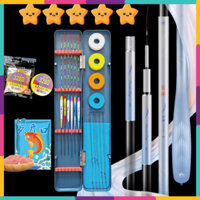 [TẶNG ĐỌT] Bộ cần câu đài, câu đơn DUYỆT TỨC 4H chuyên gẩy rô, diếc,...- HM2K MALL