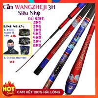[TẶNG Đọt Đặc Và Khẩu Trang TRị Giá 99K] Cần WANGZHEJI 3H Siêu Nhẹ đủ size 2m7, 3m6, 3m9, 4m5, 4m8 ,5m4, 6m3 Chuyên Câu