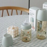 [Tặng đục núm ti] Bình Sữa Moyuum Cloud170ml (Mẫu Mới) - HÀN QUỐC