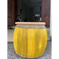 (Tặng dùi) Trống múa lân giá rẻ, trống trung thu, Trống múa lân mini cho bé 2 mặt da bò tốt, giá tốt tại xưởng sẵn hàng