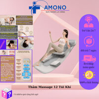 Tặng FREESHIP- Nệm massage toàn thân AMONO N25 túi khí xoa bóp khắp cơ thể đệm massage toàn thân bảo hành 6 tháng