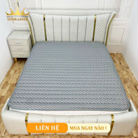 TẶNG GA BỌC - Nệm Topper Foam màu Xám cao cấp, vải Đan Mạch mềm mại, trải ngủ tại văn phòng, làm tấm lót nệm bảo vệ nệm