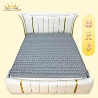 TẶNG GA BỌC - Nệm Topper Foam màu Xám cao cấp, chất vải Denmark mềm mại, trải sàn hoặc lên trên nệm cứng Remcualuxury