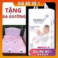 [TẶNG GA GIƯỜNG - COMBO 200M] Bỉm Nanu baby/ tã quần size M/L/XL/XXL/XXXL 1k