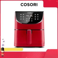 [TẶNG GĂNG TAY] Nồi chiên không dầu Cosori CP158 đỏ (5,5 lít) - 11 chế độ nấu thiết lập sẵn - Bảo hành chính hãng 2 năm