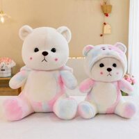 [TẶNG GẤU BÔNG COCA] ĐỒ CHƠI THÚ BÔNG LENA BEAR DOLL GẤU LENA HÓA TRANG THÀNH GẤU DÂU LOTSO KÈM QUÀ TẶNG
