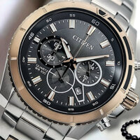 [Tặng Gói Bảo Hàng Vàng] ĐỒNG HỒ NAM CHÍNH HÃNG Citizen AN8204-59H Quartz Chronograph