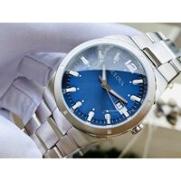 [Tặng Gói Bảo Hàng Vàng] ĐỒNG HỒ NAM CHÍNH HÃNG Bulova 96B220 Men's Classic Quartz Blue Dial Silver-Tone Bracelet Watch