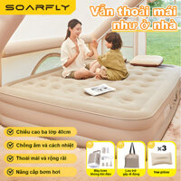 💥Tặng gối + bơm hơi điện💥 Đệm Hơi Tự Bơm mount peak,Giường hơi đơn/đôi,Giường bơm hơi,kèm bơm điện Đệm hơi dày