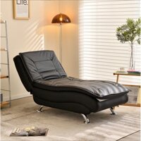 (TẶNG GỐI DA CAO CẤP )Ghế Sofa Lười Thư Giãn Bằng Da,Ghế Sofa Giường Gấp Gọn Nằm Thư Giãn Phòng Khách Phòng Ngủ,Ghế lười