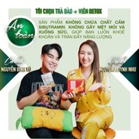 Tặng Gói Detox 15v- Trà Giảm Cân Vị Đào MN Beauty Group - Mỹ Phẩm Đông Anh