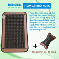 [TẶNG GỐI] Thảm Đá Nhiệt Nóng KENSONIC KS-103, Thư Giãn, Cải Thiện Tuần Hoàn Máu, Giảm Căng Thẳng, Công Suất 87W