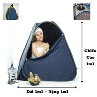 [Tặng gói xông 15g]Lều xông hơi tự bung cao cấp Chống Thấm Nước, có chui đầu Bảo Hành 6 tháng