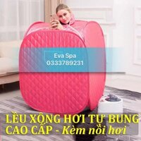 (Tặng gói xông thảo dược) Lều Xông Hơi Cao Cấp kèm Nồi xông hơi 2.6L-1000W hãng Hero