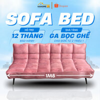 [TẶNG GỐI][SA05] Sofa Bed Gường Nằm Giường Gấp Gọn Thành Ghế Thông Minh Chất Liệu Vải Nỉ Nhung Cao Cấp