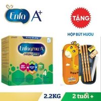 [Tặng hộp bút hươu] Sữa Bột Enfagrow A+ Neuropro 4 - FL HMO Vị Nhạt Dễ Uống -2.2kg