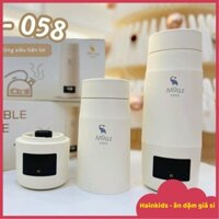 (TẶNG HỘP CHIA SỮA) Bình Đun Nước Di Động MoazBéBé MB-058, Bình Đun/Giữ Nhiệt Deerma DR035S Giữ Nhiệt Pha Sữa, Trà, Ủ