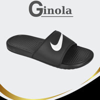 [Tặng hộp] Dép Nike nam nữ màu đen Benassi Swoosh/ Dép thể thao Nike/ Mens shoes/ Mens Flip flop