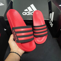 [Tặng hộp] Dép quai ngang nam nữ Adidas màu đỏ thời trang đẹp, nhẹ/ Dép Adidas Adilette Shower / Dép thể thao