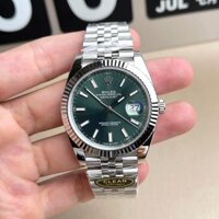 [TẶNG HỘP] Đồng hồ nam ROLEX Oyster Perpetual Date Just Green steel W-CL- Thép 904L- AUTOMATIC- CHỐNG NƯỚC- BẢO HÀNH3n