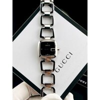 [TẶNG HỘP] ĐỒNG HỒ NỮ GUCCI LADY Mother of pearl black- Khung thép - máy swiss made thụy sĩ- 30mm -BẢO HÀNH 24 tháng