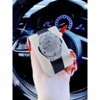 [Tặng Hộp] Đồng Hồ nữ HBL classic fusion black Full - máy nhật cao cấp - 34mm- chống nước- bảo hành 24 tháng