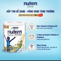 [Tặng Hộp Đựng Bút Milo Cao Cấp] Sữa Bột Nutren Junior 800gram Thụy Sỹ Cao Cấp (DATE MỚI)